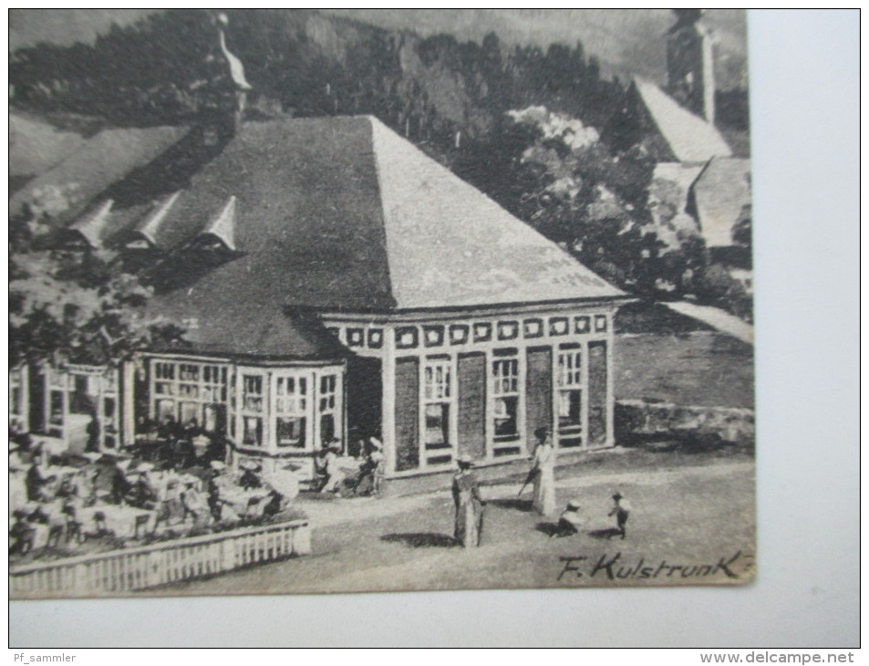 AK / Künstlerkarte 1925 Cafe Und Restaurant Schinnerl Morzg. Österreich. Franz Kulstrunk - Sonstige & Ohne Zuordnung