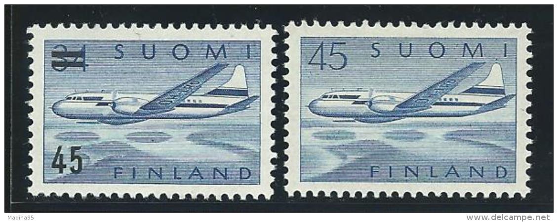 FINLANDE: *, PA, N°6 Et 7, TB - Unused Stamps