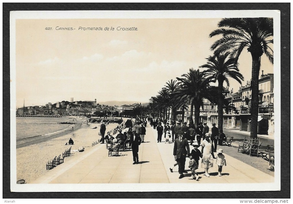 CANNES Rare Promenade De La Croisette (Gilletta) Alpes Maritimes (06) - Cannes