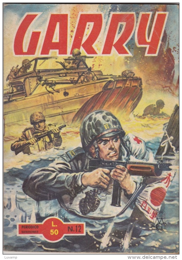 GARRY -  EDIZIONE  DARDO N. 12   DEL  15 DICEMBRE 1965 (CART 38) - Oorlog 1939-45