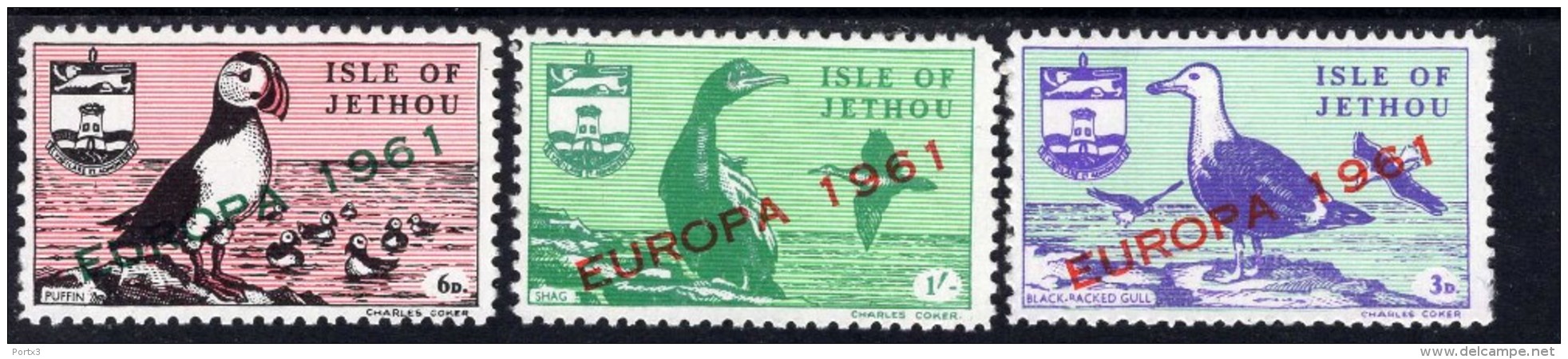 Isle Of Jethou  CEPT ** MNH Postfrisch Neuf - Zonder Classificatie
