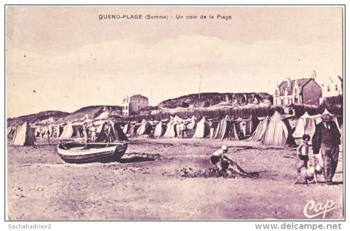 80. QUEND-PLAGE. Un Coin De La Plage - Quend