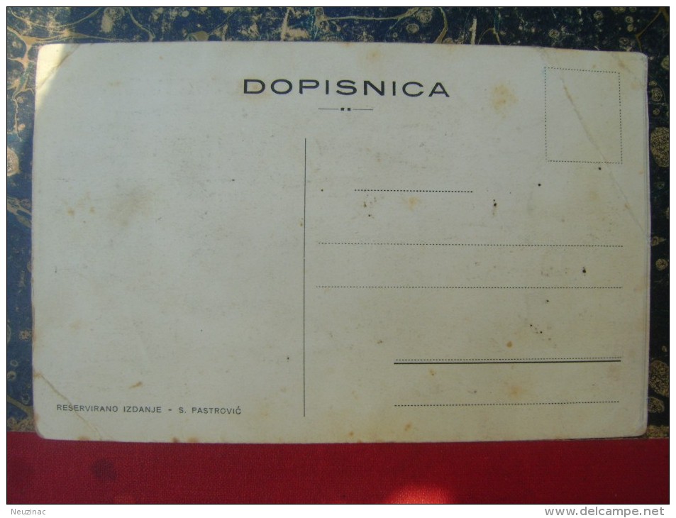 Croatia-Hrvatska-Otok Rab-cca 1930  ((3503) - Cartes Géographiques