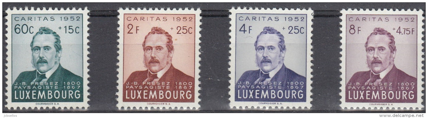 Luxemburgo 1952 Nº 461/64 Nuevo - Nuevos