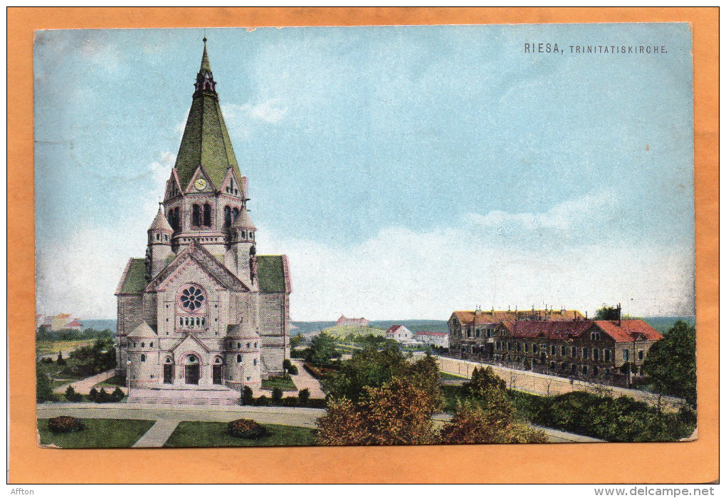 Riesa 1912 Postcard - Riesa