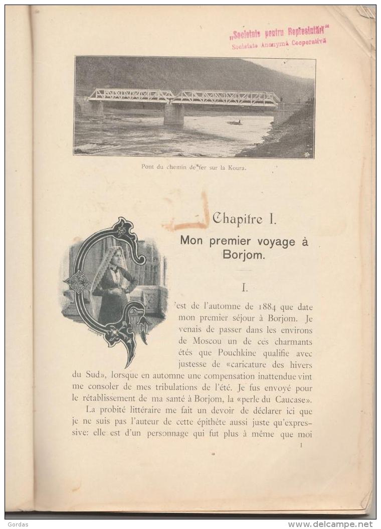 Russia - 1900 -  " La Perle Du Caucase " - Gr. Djanchieff - 79 Gravures - 116 Pages - Maps - 170x245mm - Russland