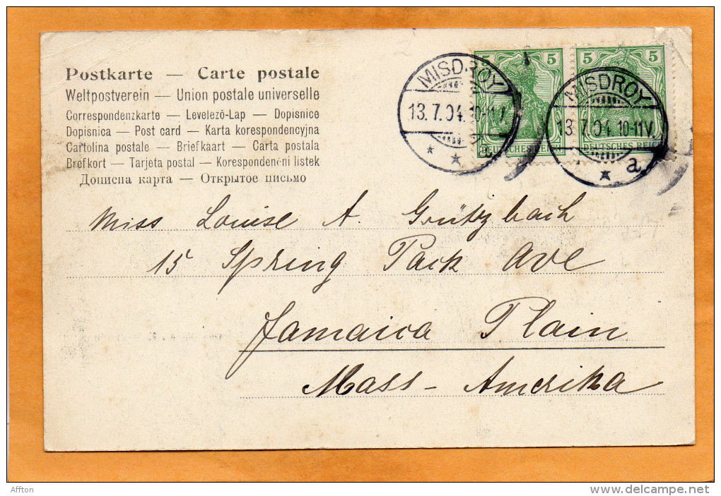 Miedzyzdroje Misdroy 1904 Postcard - Poland