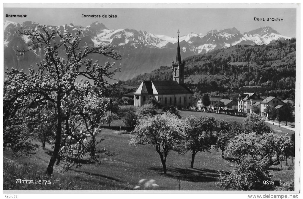 ATTALENS &#8594; Ein Kleines Dorf Anno 1950 - Attalens