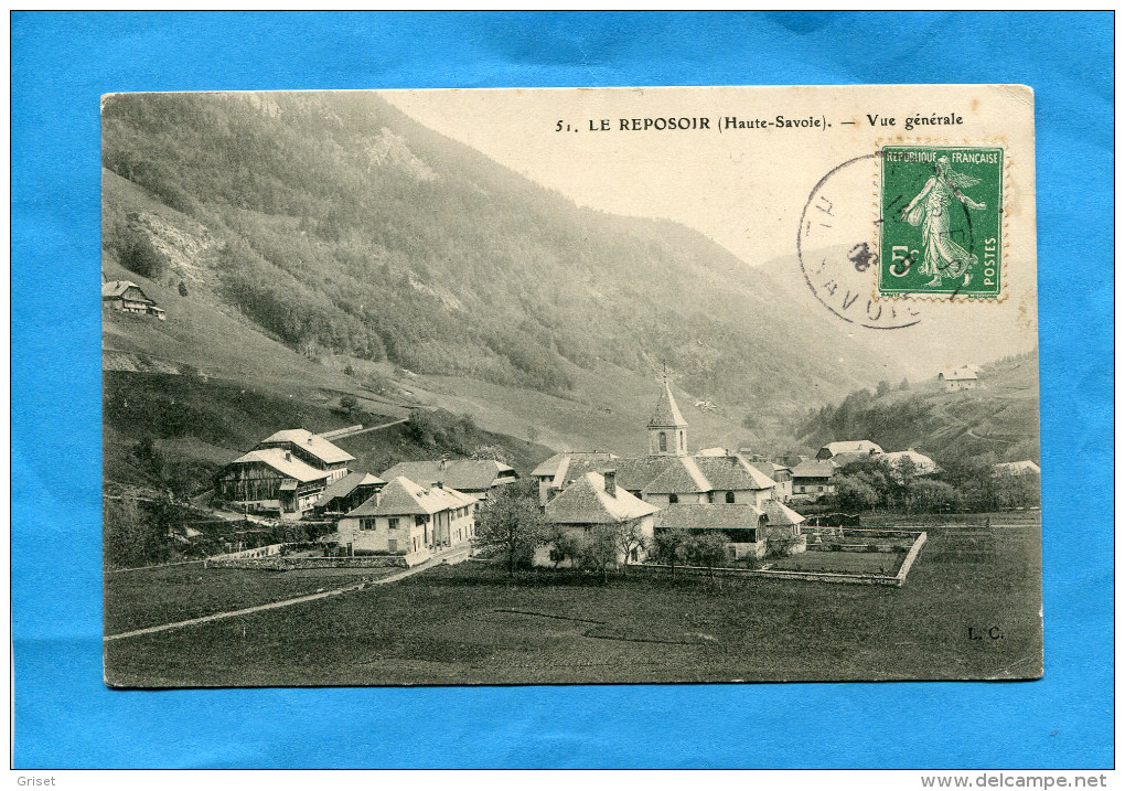 LE REPOSOIR-vue Du  Hameau-a Voyagé En 1908-édition - Autres & Non Classés