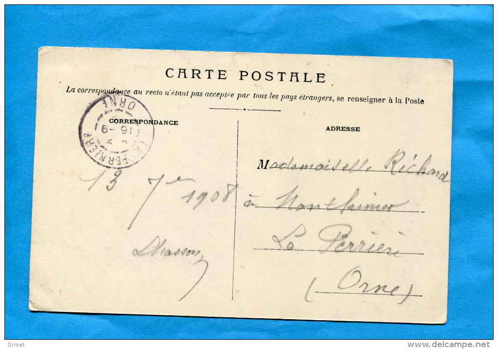 LE REPOSOIR-vue Du  Hameau-a Voyagé En 1908-édition - Autres & Non Classés