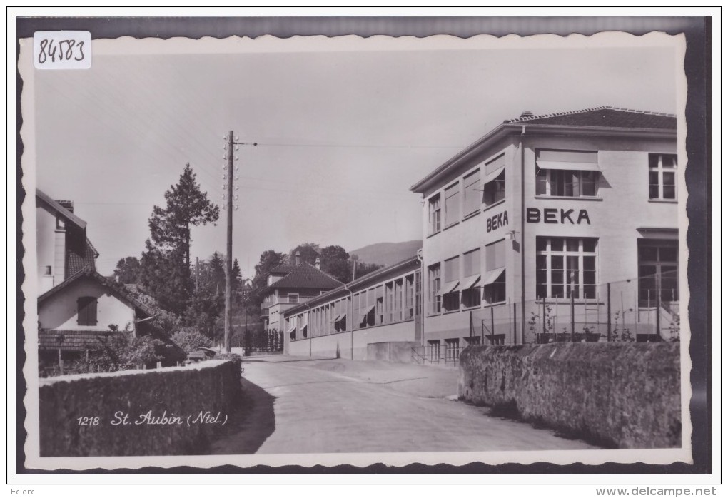 ST AUBIN - USINE BEKA - TB - Saint-Aubin/Sauges