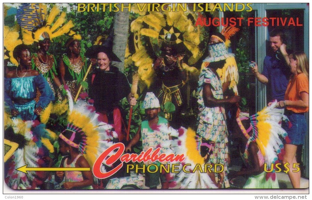 ISLAS VIRGENES BRITANICAS. BVI Cultural Heritage - August Festival (Spanish). 1997. 10000 Ex. 143CBVG. (878) - Virgin Islands