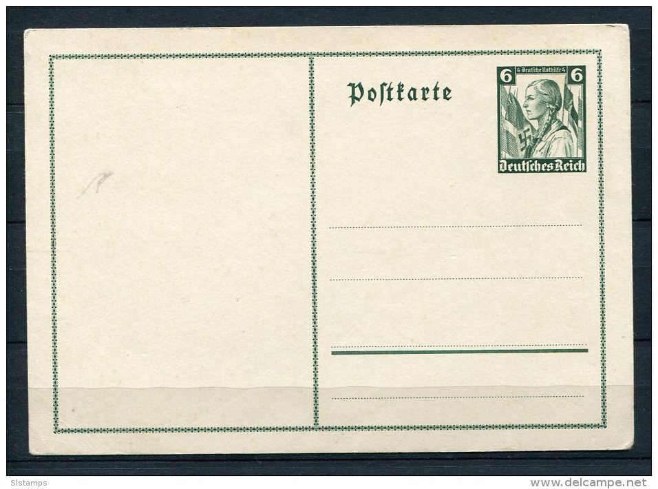 Germany 1935 Postal Stationary Card  Unused Reich - Covers & Documents