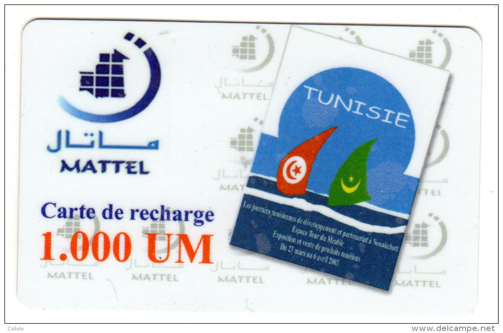 MAURITANIE PREPAYEE MATTEL - Mauritanie