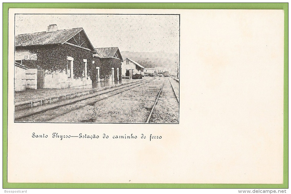 Santo Tirso - Estação Do Caminho De Ferro - Railway Station - Gare Gruss Aus Portugal - Porto