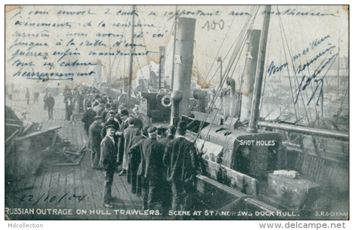 GB SAINT ANDREWS / Russian Outrage On Hull Trawlers / - Fife