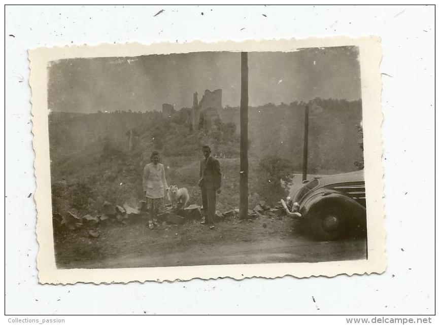 G-I-E , Photographie 9 X 7, 1946 , VALLEE DE LA CREUSE , Automobile - Lieux