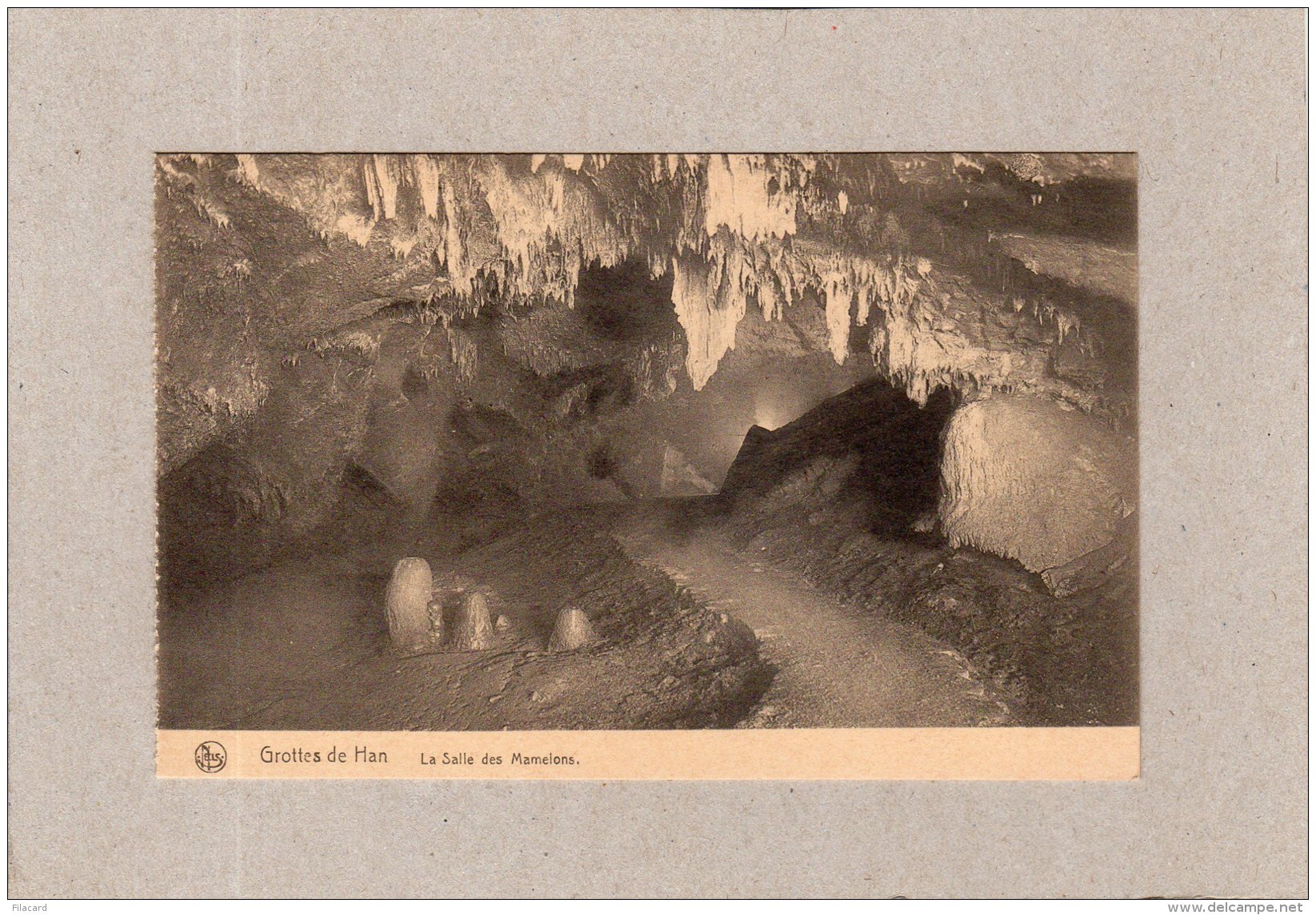 61674   Belgio,  Grottes De Han, La  Salle  Des  Mamelons,  NV - Rochefort