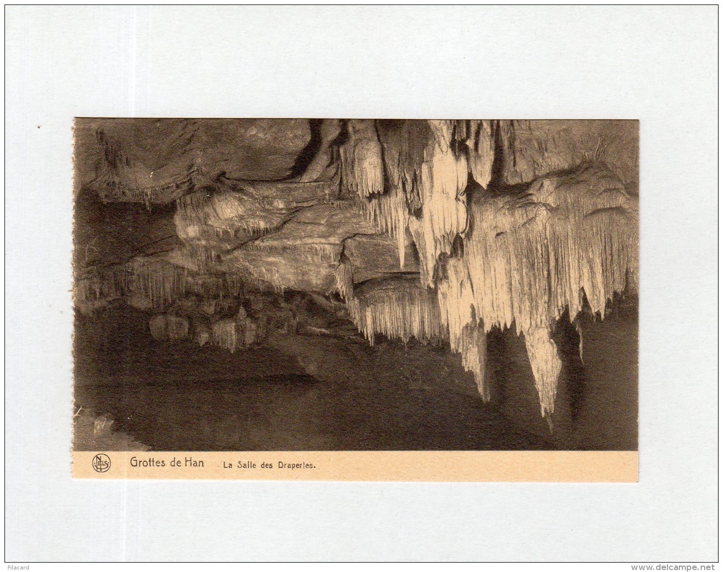 61680     Belgio,  Grottes De Han,  La  Salle Des Draperies,  NV - Rochefort