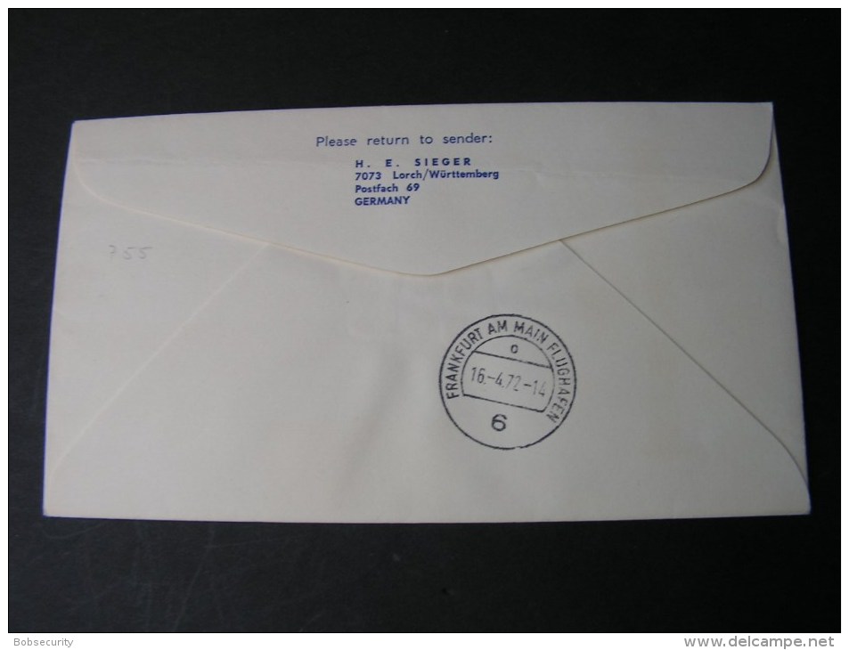 == Uruguay Lufthansa Flight Cv. Block 1972 - Uruguay