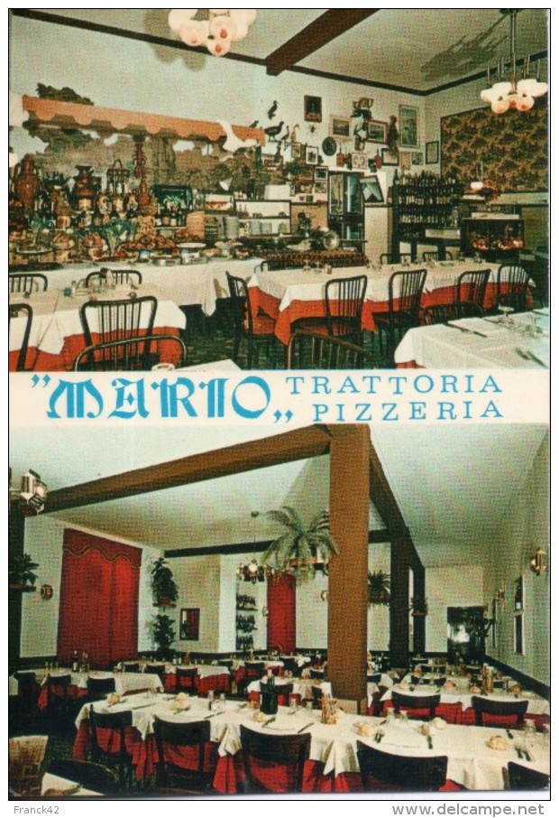 Italie. Rome. Mario. Trattoria Pizzeria - Bares, Hoteles Y Restaurantes