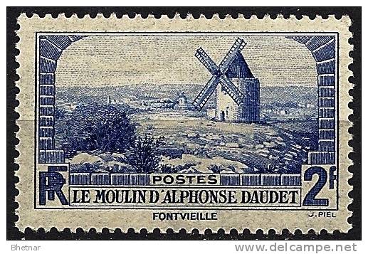 YT 311 " Moulin D´Alphonse Daudet " 1936 Neuf ** - Nuovi