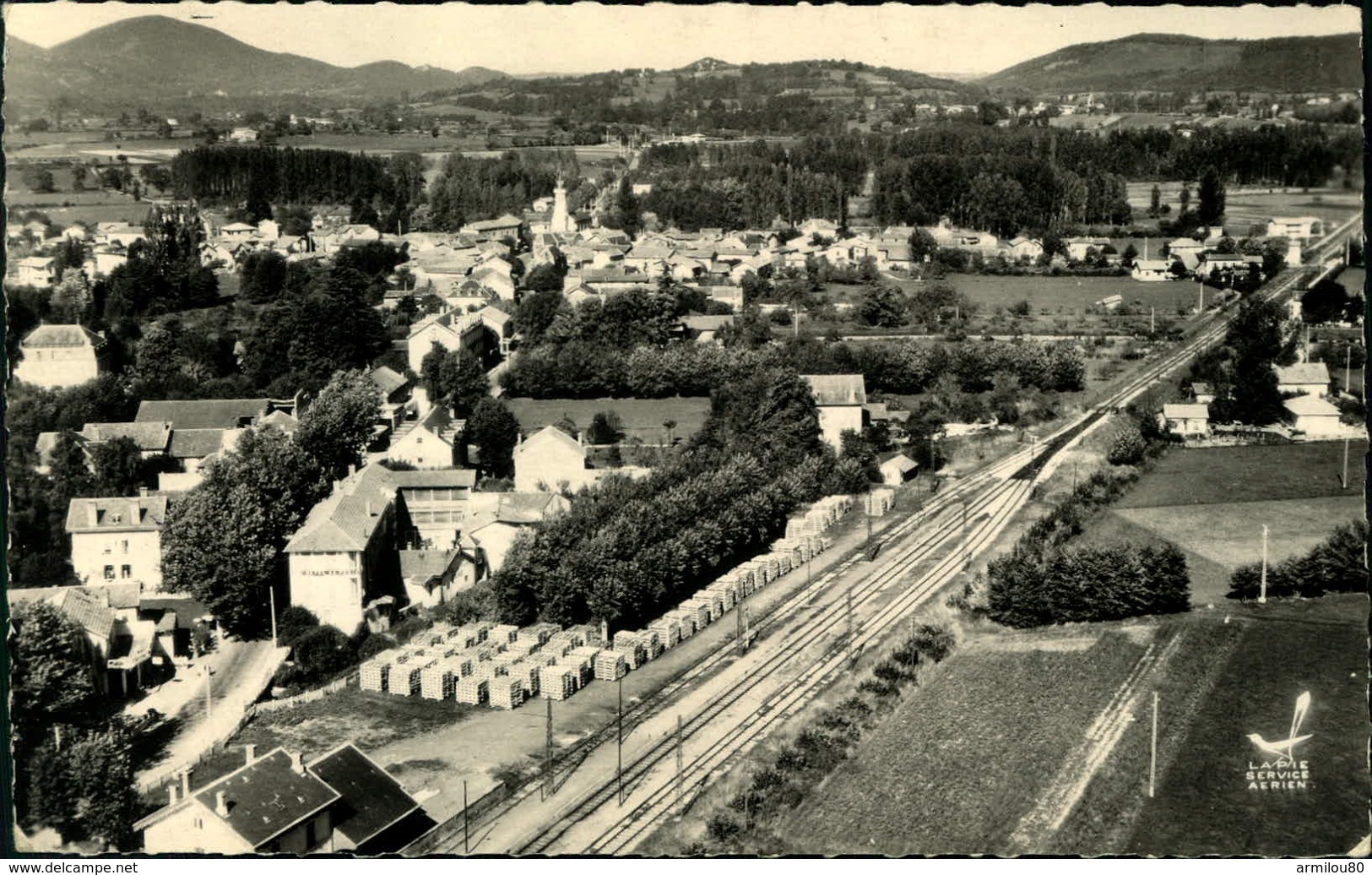 N°325 DID 3 LOURES BARBAZAN VUE GENERALE LA GARE - Autres & Non Classés