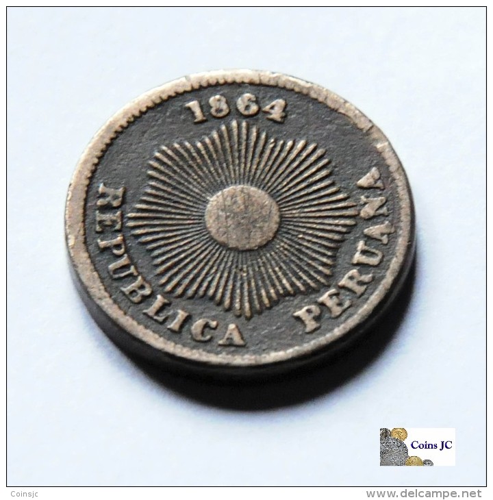 Perú - 1 Centavo - 1864 - Pérou