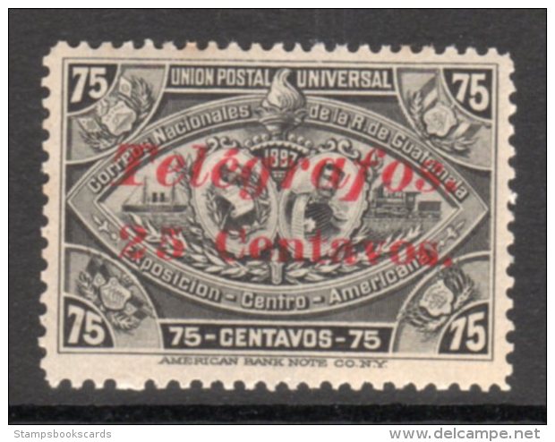 Telegraph Stamp Mnh - Guatemala