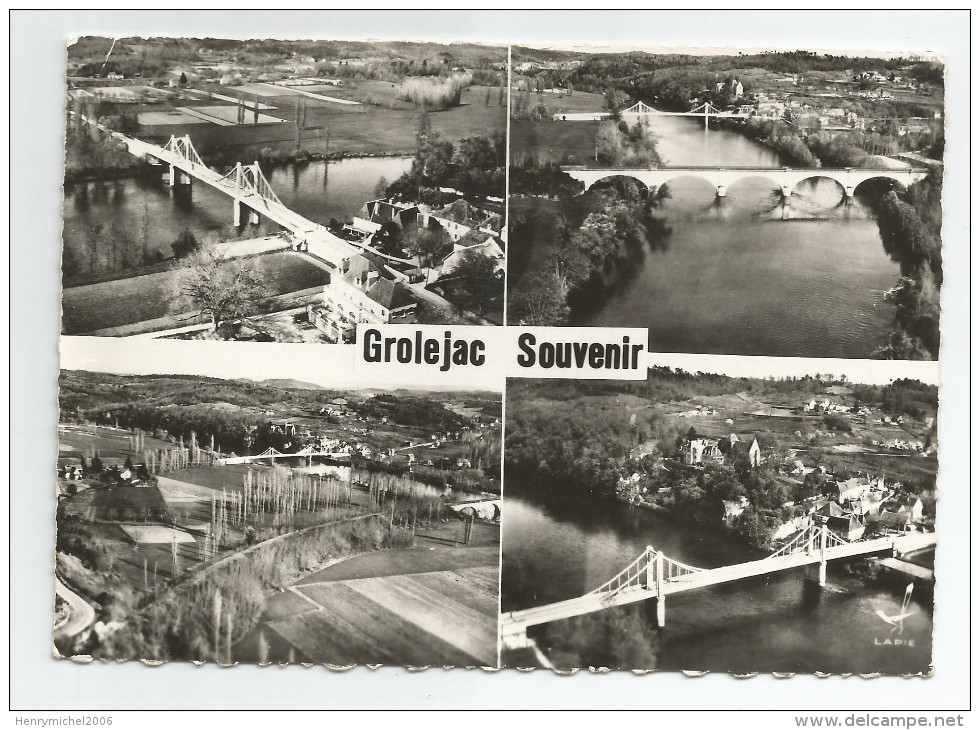 Dordogne - 24 - Grolejac Hotel Du Pont Jardel Chateau Les Ponts - Autres & Non Classés