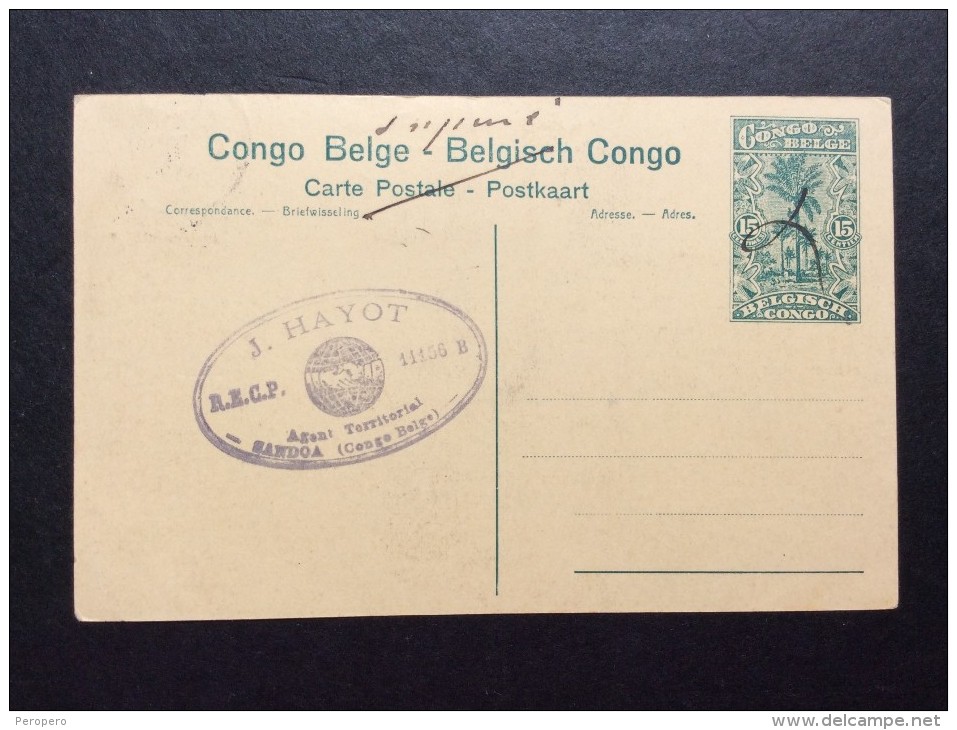 Cpa    CONGO BELGE   KAMBOVE  LES MINES - Congo Belge