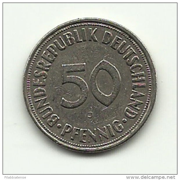 1950 - Germania 50 Pfennig J ---- - 50 Pfennig