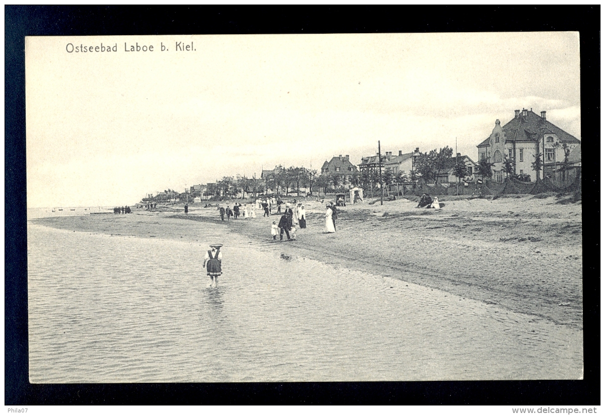 Ostseebad Laboe B. Kiel / Postcard Not Circulated, 2 Scans - Laboe