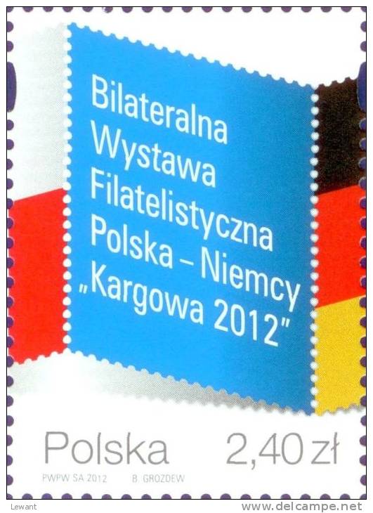 2012.09.06 Bilateral Philatelic Exhibition Poland - Germany "Kargowa 2012" - MNH - Neufs