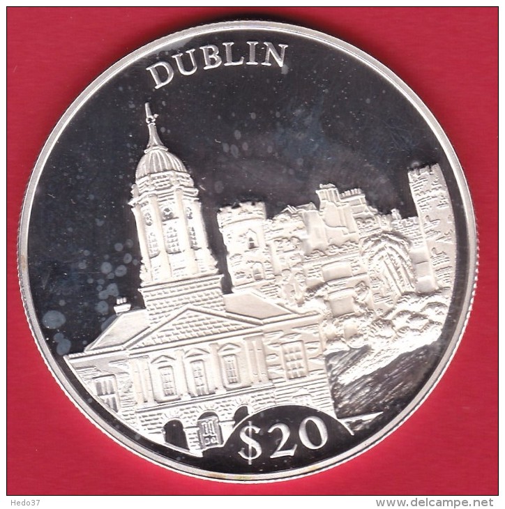 Libéria - 20 $ Argent - Dublin 2000 - FDC - Liberia