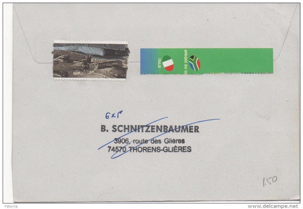 3030   Carta  Francia La Poste 2014 ,thorens- Glieres - Covers & Documents