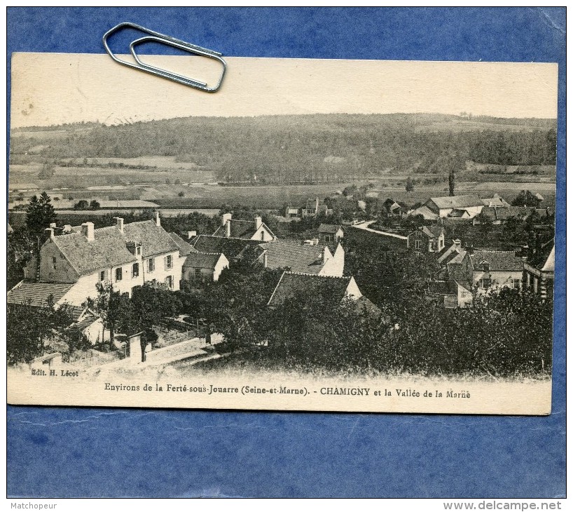 ENVIRONS DE LA FERTE SOUS JOUARRE -77- CHAMIGNY ET LA VALLEE DE LA MARNE - La Ferte Sous Jouarre