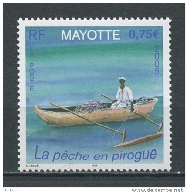 MAYOTTE 2005 N° 179 **  Neuf = MNH Superbe Pêche Fishing Bateaux Boats Pirogue - Nuovi