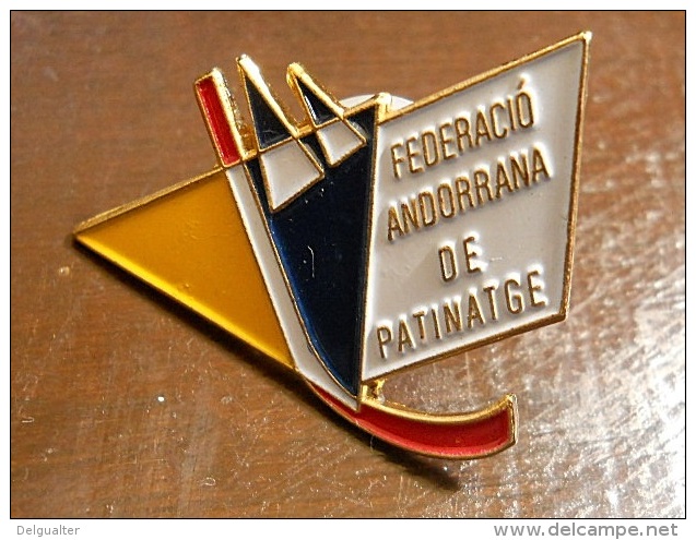 PIN - Federació Andorrana De Patinatge - Autres & Non Classés