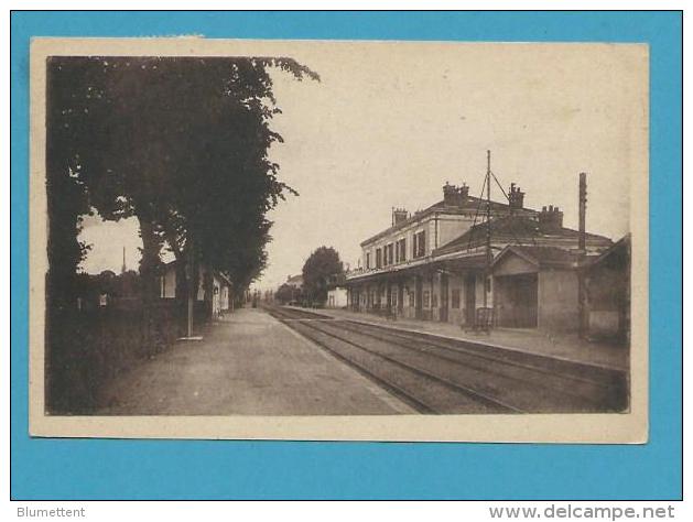 CPA Chemin De Fer La Gare AMBERT 63 - Ambert