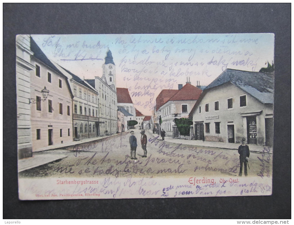 AK EFERDING  Starhembergstrasse 1900 // D*20538 - Eferding