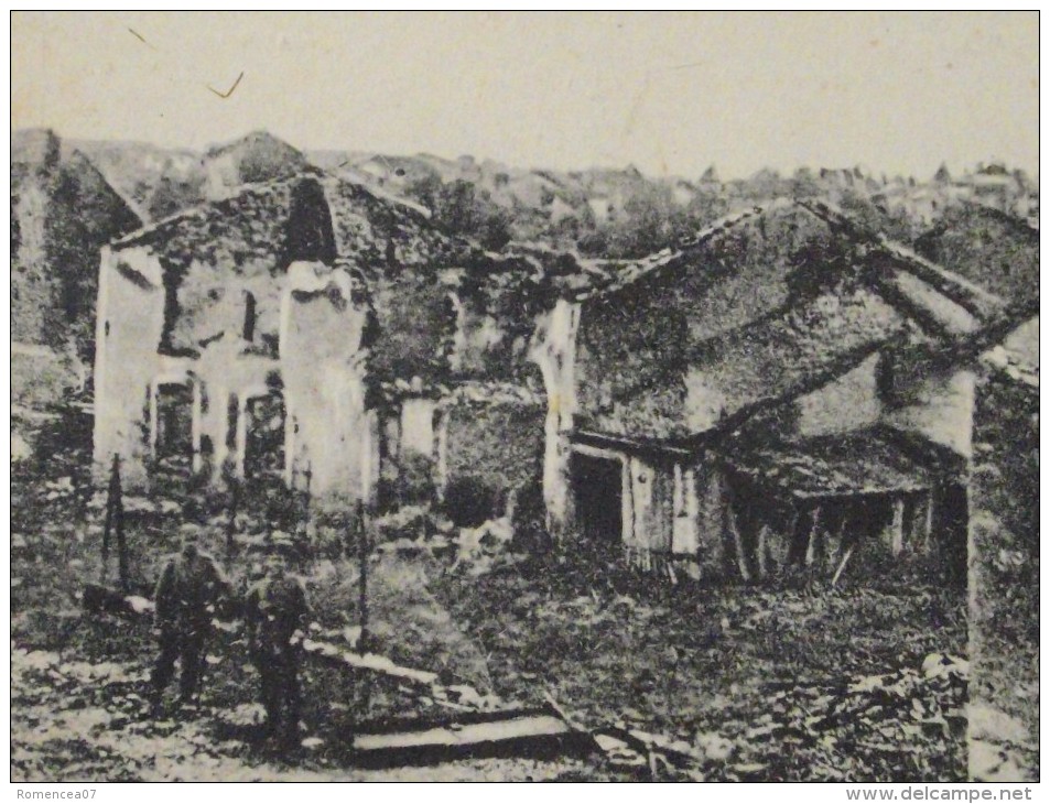 DOMEVRE-en-HAYE (Meurthe-et-Moselle) - Ruines Du Village - Animée - Non Voyagée - Domevre En Haye