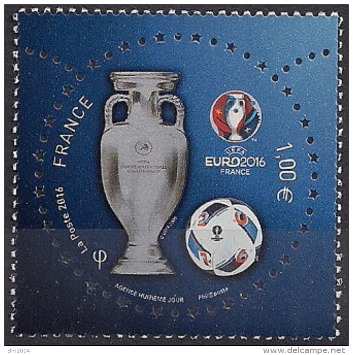 2016 Frankreich  Mi. 6411 **MNH   UEFA EURO 2016 FRANCE - Nuovi