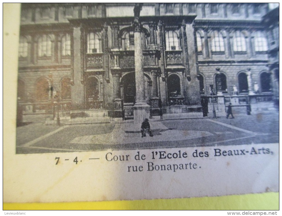 OMNIBUS / Ligne AG /Paris/ Nouveaux itinéraires illustrés/ Porte de Versailles -Louvre/Vers 1885-1895   TRA23