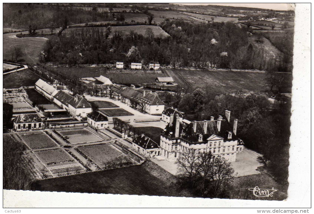 VALLON  Vue Aérienne . Chateau Du CREUX - Autres & Non Classés