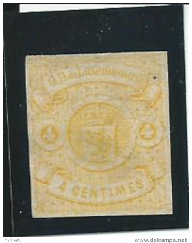 LUXEMBOURG: (*), N°5, Aminci, Signé, B. Aspect - 1859-1880 Wappen & Heraldik