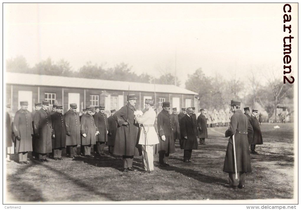 PHOTOGRAPHIE ANCIENNE : LA FETE DU CAMP DE CAZAUX LE 3 JUILLET 1927 REMISE DECORATION MILITAIRE GUERRE 33 GIRONDE - Autres & Non Classés