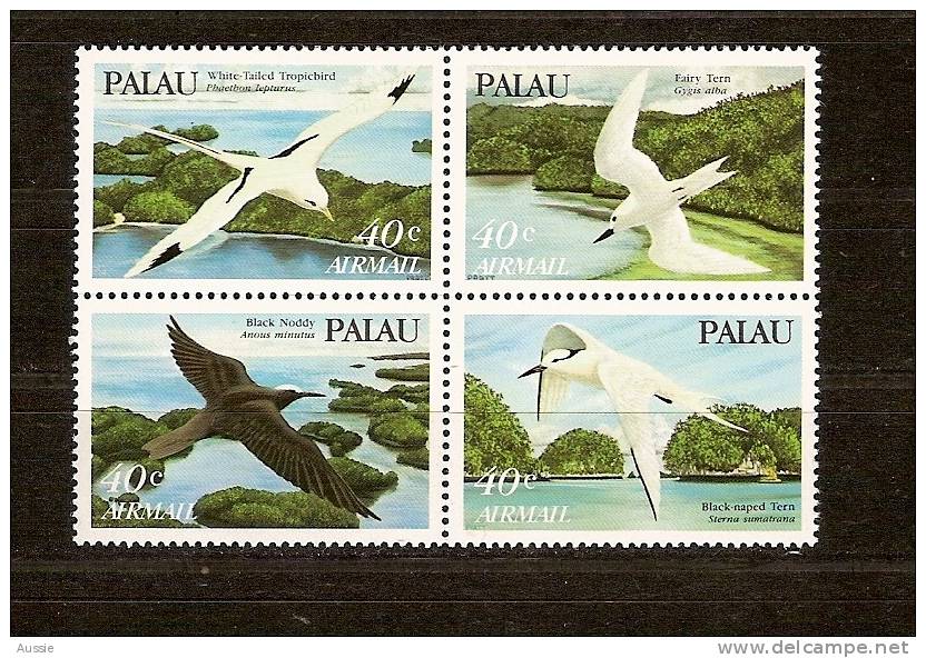 Palau  Yvertn° PA 1-4 *** MNH Cote 7 Euro Faune Oiseaux Vogels Birds - Palau