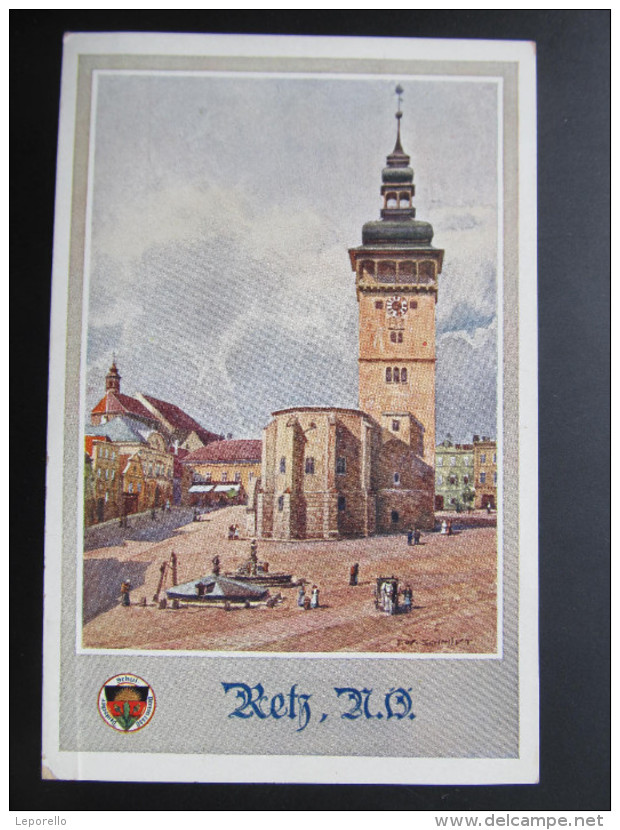 AK RETZ B.Hollabrunn Deutscher Schulverein Ca.1920 // D*20593 - Hollabrunn