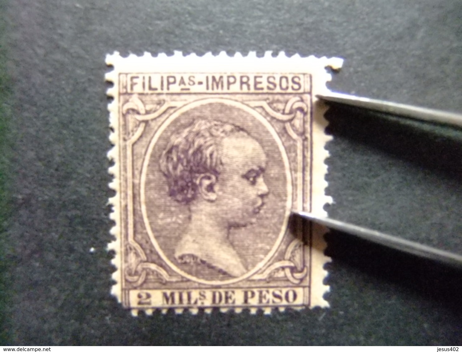 FILIPINAS 1890 ALFONSO XIII Edifil  77 ** - Filippijnen